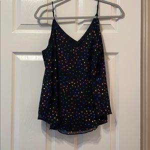 Downtown Cami Express multicolor polka dot